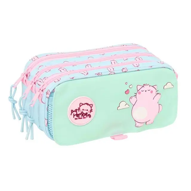 Holdall Pembe The pink cat Multicolour 21,5 x 10 x 8 cm