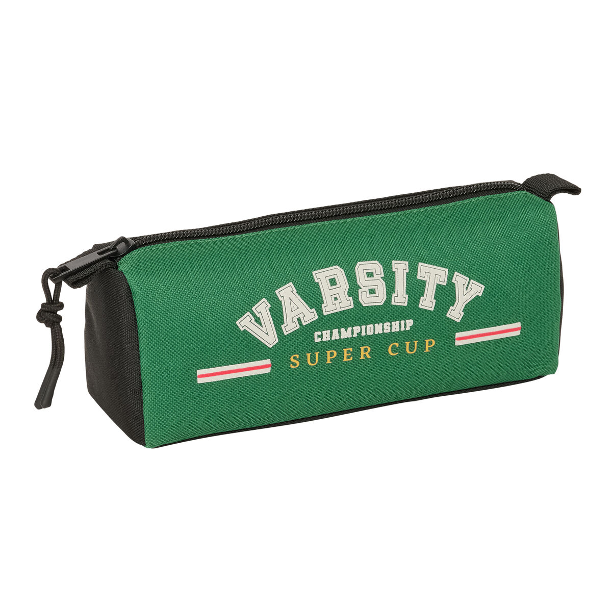 Holdall BlackFit8 Varsity Black Green 21 x 8 x 7 cm